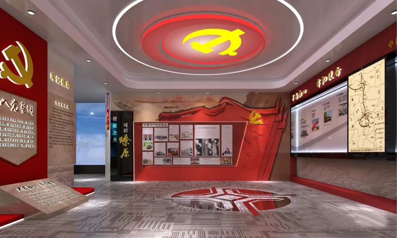 黨建展廳設(shè)計 黨建展廳設(shè)計