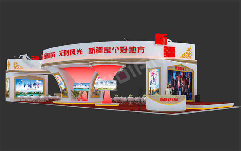 新疆國(guó)際旅游展覽會(huì)BITE烏魯木齊展臺(tái)設(shè)計(jì)搭建 新疆國(guó)際旅游展覽會(huì)BITE烏魯木齊展臺(tái)設(shè)計(jì)搭建